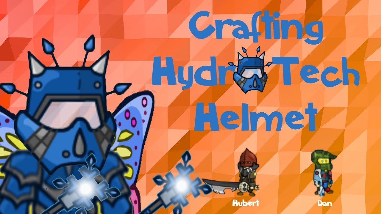 Helmet Heroes Crafting Hydro Tech Helm for TomatoKetchup YouTube