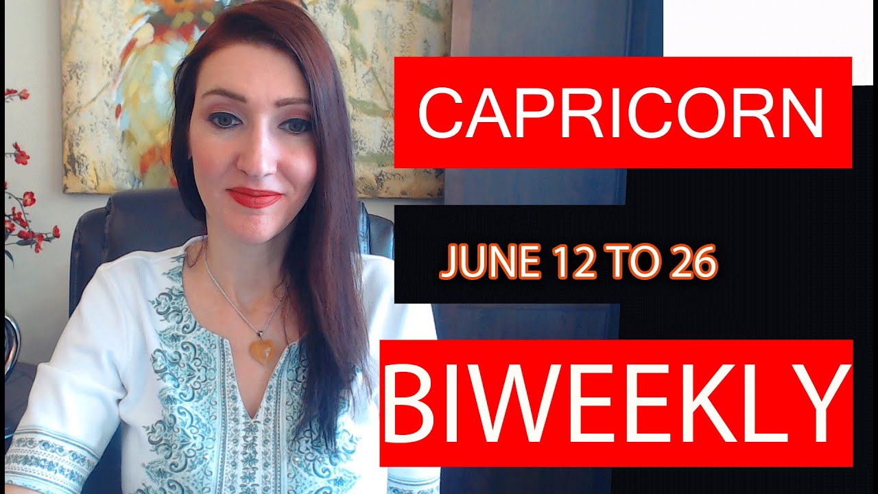 CAPRICORN BI WEEKLY YOU NEEDED TO HEAR THIS TODAY!!! JUNE 12 TO 26