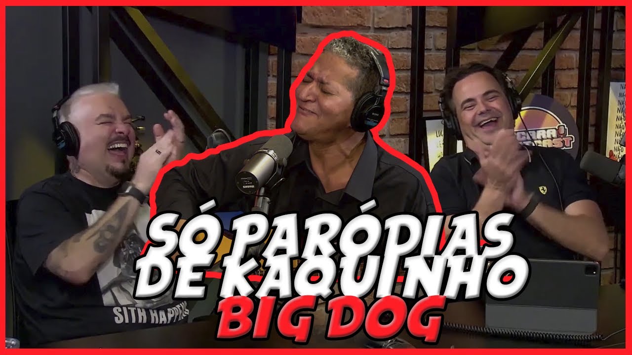 KAQUINHO BIG DOG CANTANDO ALGUMAS DE SUAS PARÓDIAS NO TICA - YouTube