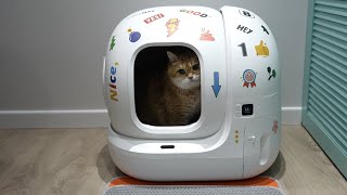 New SelfCleaning Cat Litter Box for Hosico  PETKIT PURA MAX