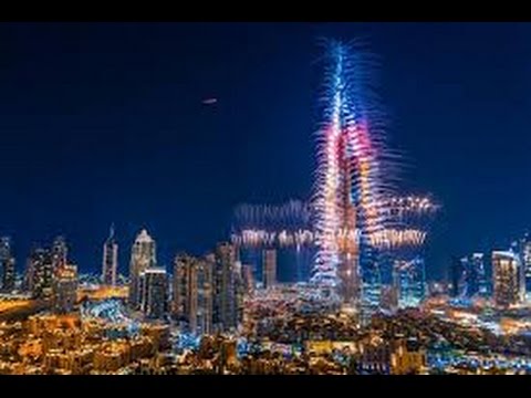 Silvester burj khalifa feuerwerk Silvester in DUBAI 2017 - YouTube