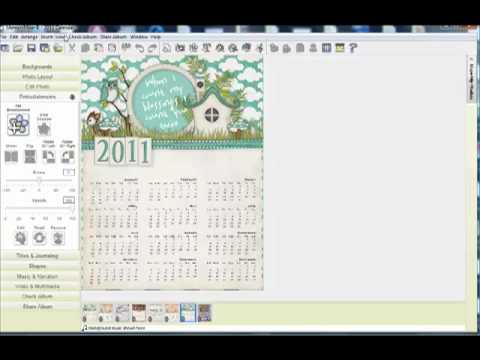 Creating  a Year at a Glance Calendar...........great neighbor gift.