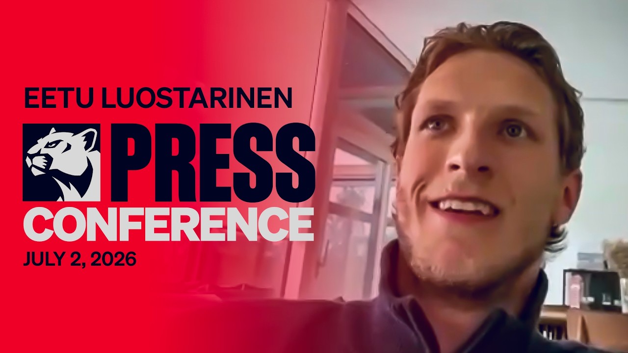 βItβs a big deal to sign an extension like this.β | Luostarinen Extension Press Conference | 7.02.26