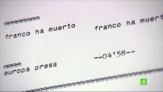 Periodista que confirmó la muerte de Franco: 