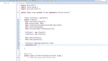 13- برمجة واجهات المستخدم في جافا ( GUI in JAVA )، شرح JPanel