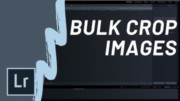 How To Change Default Crop on Multiple Images in Adobe Lightroom Classic