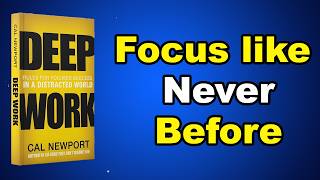 Deep Work book Summary How to Focus Work Better Get More Done