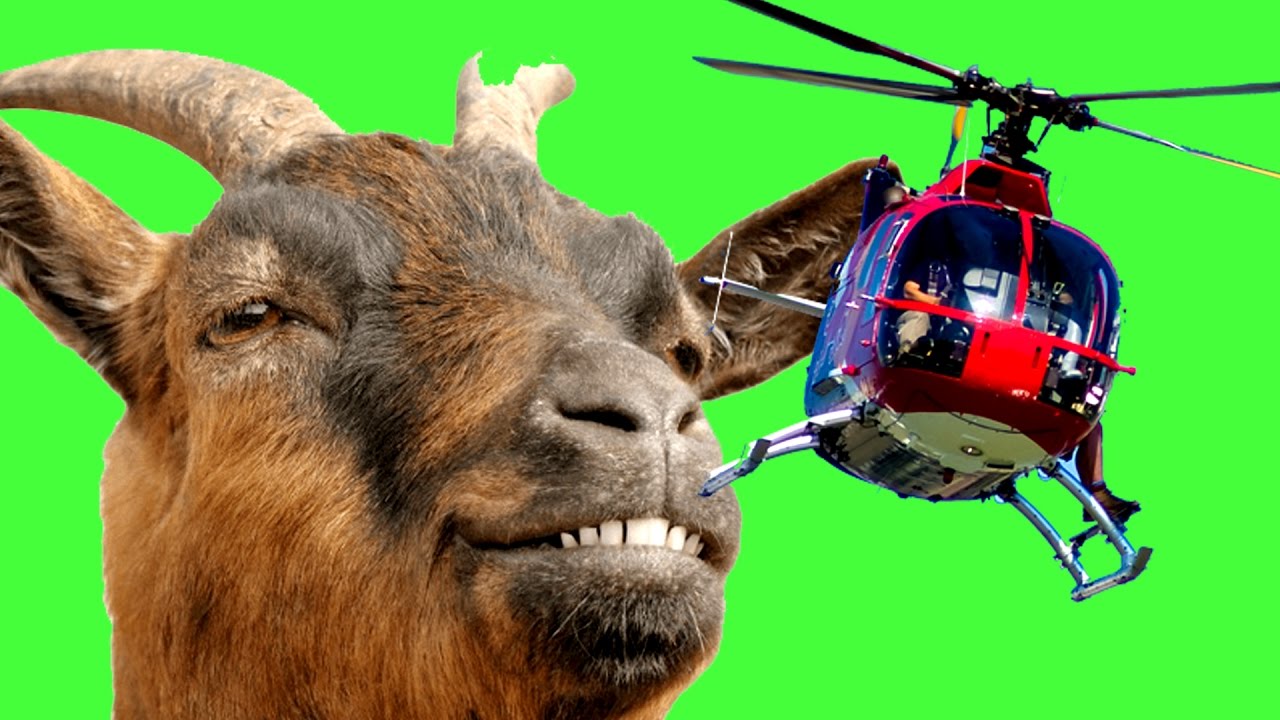 Goat Simulator HELICOPTER Mod!