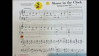 27 Mouse in the Clock  - My First Piano Adventure Book C ピアノ・英会話教室 ZOEZOE ゾエゾエ