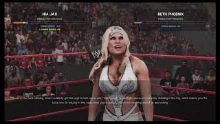 Nia Jax Steps Up To Beth Phenoix - Raw 4Th Week Of May