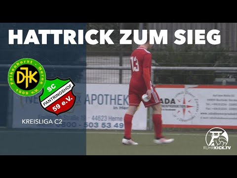 Groß trifft weiter und weiter |  DJK Falkenhorst Herne III - SC Pantringshof (Kreisliga C2)