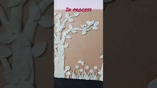 in process work|3D wall hanging name plate