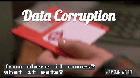 Data Corruption – Sebastian Webber | #PostgresOpenTalks