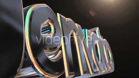 After Effects Project Files   Stylish 3D Logo or Text Opener   VideoHive
