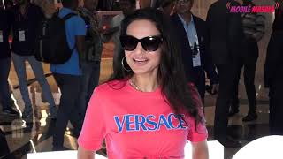Ameesha Patel exhibits Her Hot Look In a Stylish Outfit at Fabric Expo-2023