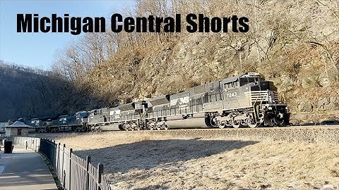 Norfolk Southern with Helpers at Horseshoe Curve!