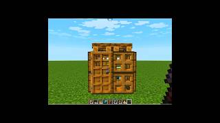 5 Minute Minecraft Starter House Tutorial! ⏱️#minecraft #gaming #shorts