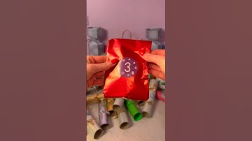 [ASMR] Mystery CRACKERS Advent Calendar - DAY 3!!🎁✨ #Shorts