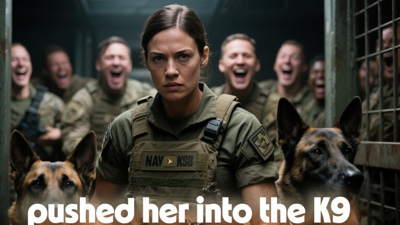 This is it btch they laughed as they pushed her into the K9 suspecting she was the one in command