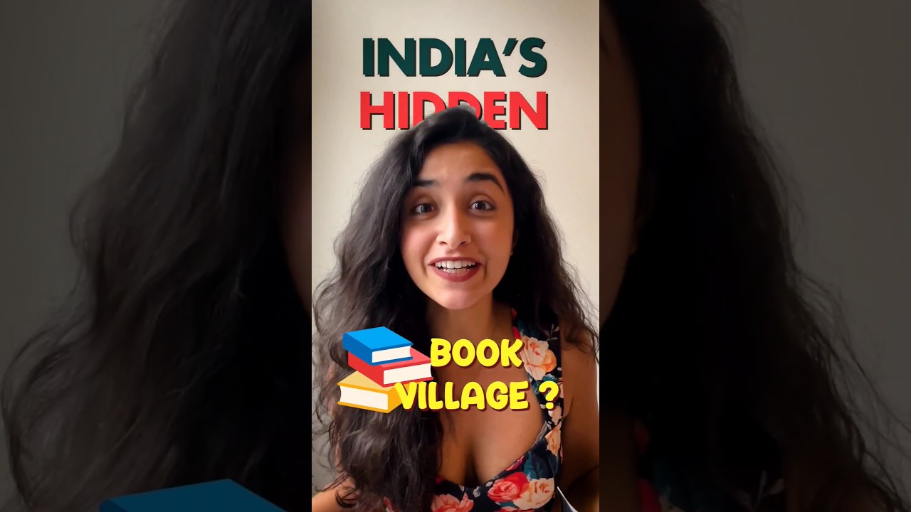 Watch if you LOVE books - Kerala's FIRST book village!📚❤️ 