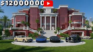 Nobody Was Supposed to See Inside This YouTube Mansion — Until Today. 4 Supercars & $120,000,000