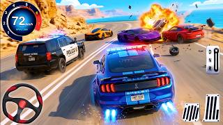 Police Car Chase Simulator 3D Game - Real Cop Cars Driving Simulator 2025 - Andriod GamePlay screenshot 5