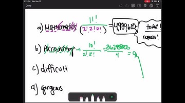 How many permutations are there of the letters in each of the following words, if all the letters a…