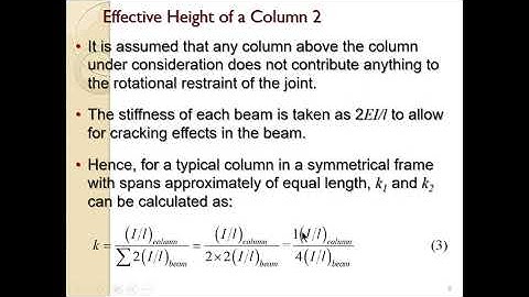 CIV 562   Design of Slender Columns   Part 1