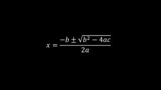 The Better Quadratic Formula Song - With Harmony from Rick Astley