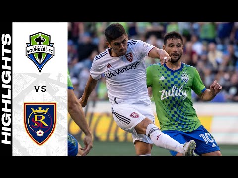 Seattle Sounders Real Salt Lake Goals And Highlights