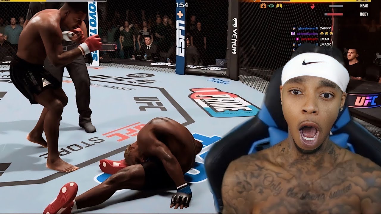 FlightReacts MOST SUS UFC 5 Knockout! 😭