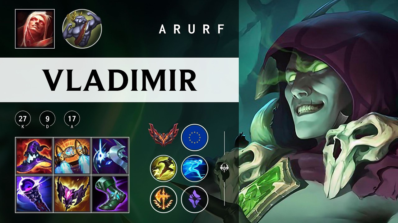 Vladimir ARURF - EUW Grandmaster Patch 26.03