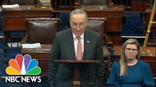 'Incompetence': Schumer Criticizes Trump's Handling Of Coronavirus | NBC News