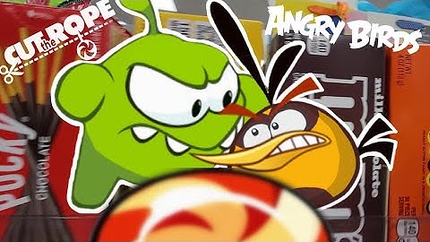 Bubbles and Om Nom - Angry Birds x Cut the Rope Animation