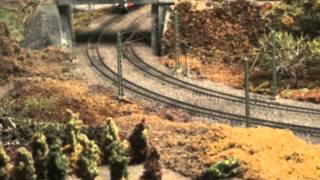 Solo Drive ÖBB 1020 024-4: Märklin Modelleisenbahn Anlage, Marklin Modeltrain layout
