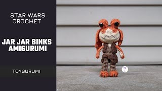Famous How to Crochet Jar Jar Binks Amigurumi || How to Crochet Star Wars Jar Jar Binks Amigurumi Pattern Profile