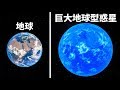生命のいる可能性のある巨大地球型惑星が発見されました！