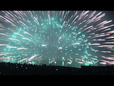 2014年三重県熊野大花火大会場自爆  カウントダウン