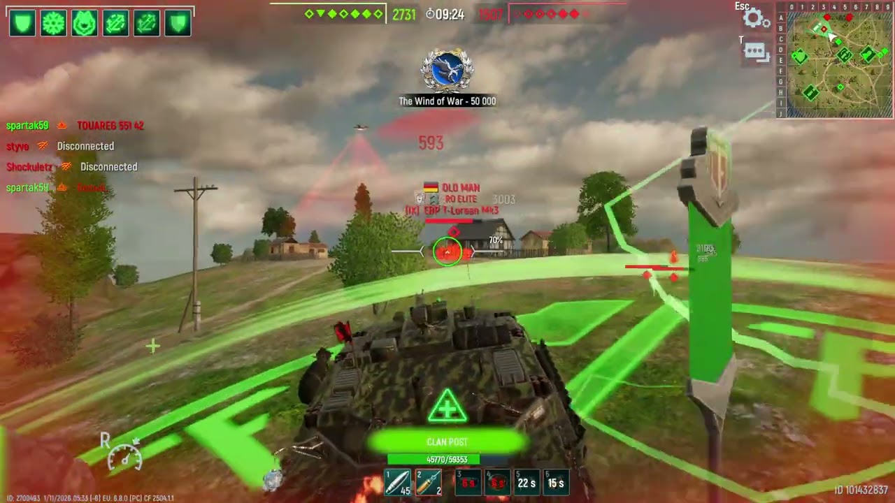 Tank Force QUICK 7 vs 7