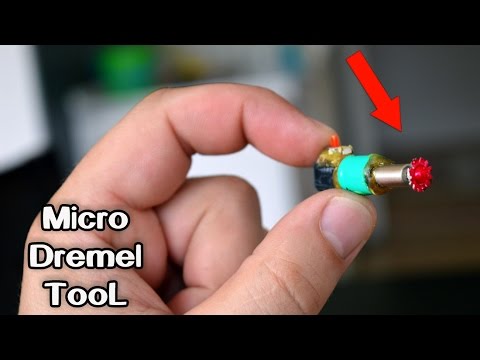 World's Smallest  Micro Dremel Tool!