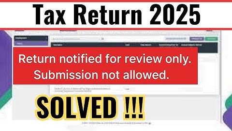 Income Tax Return 2025 Error || Tax Return Not Allowed To Submit Error || Freelancing Online Earning