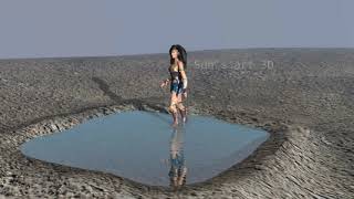 Wonder Woman Dance 3D Animation