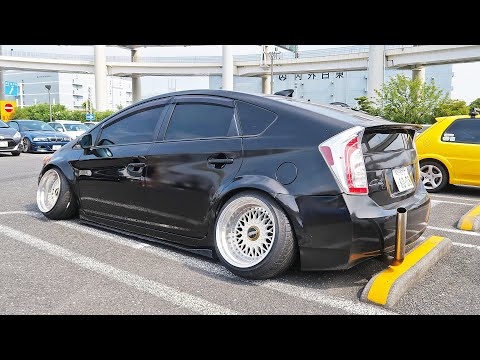 NOT EVEN A PRIUS IS SAFE IN JAPAN! 100% STATIC & SLAMMED ON THE GROUND!