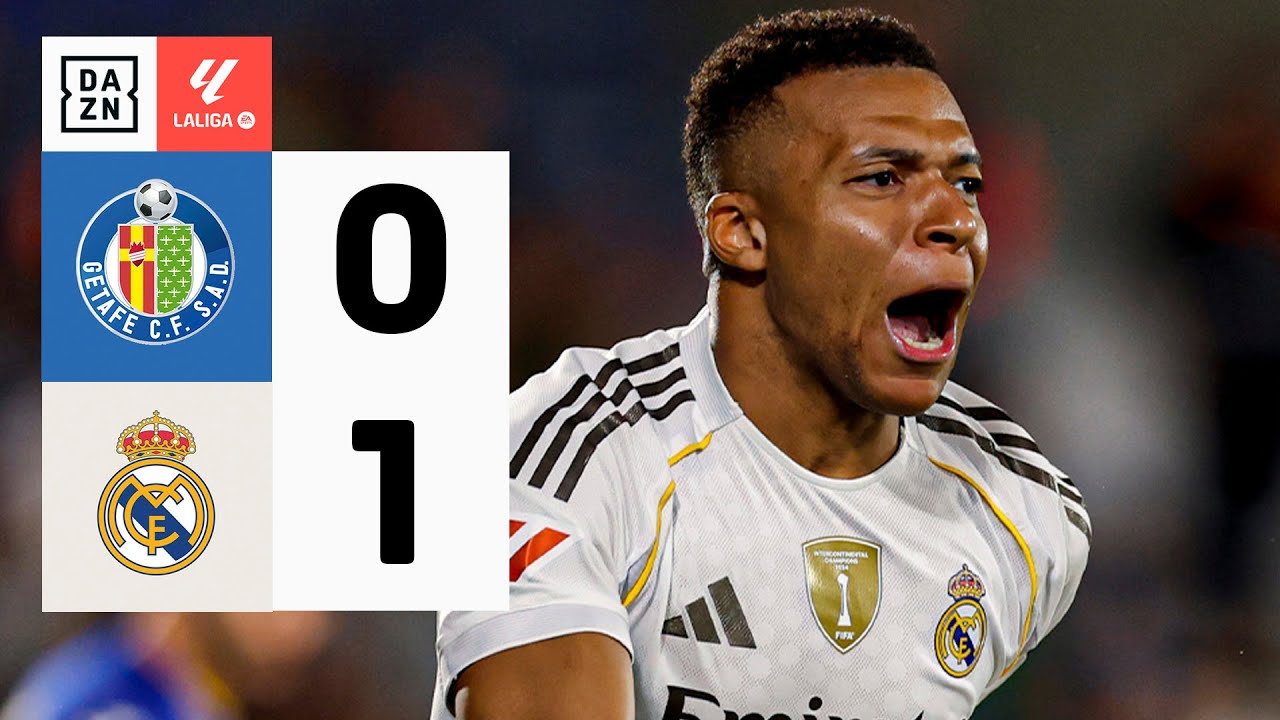 Getafe CF vs Real Madrid (0-1) | Resumen y goles | Highlights LALIGA EA ...