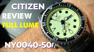 Citizen NY0040-50 Full Lume Review