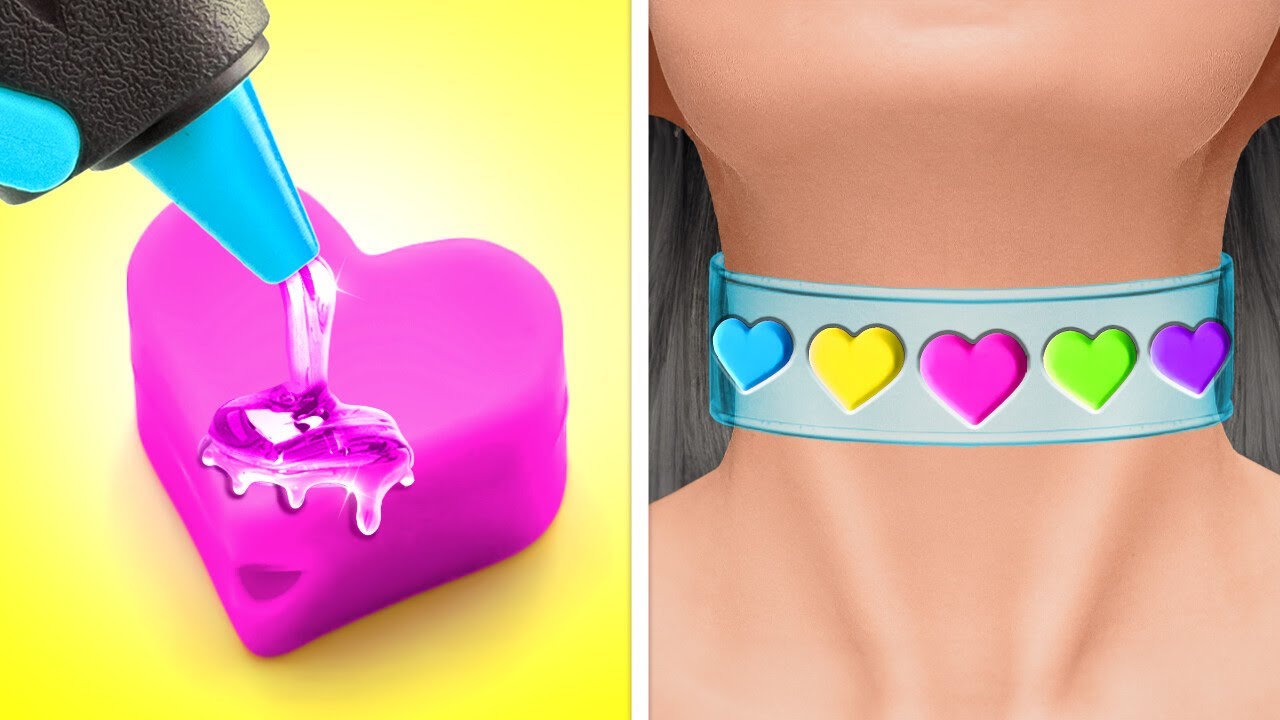 EASY IDEAS FOR THE STUNNING LOOK 3D Pen VS. Hot Glue! Jewelry