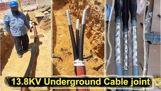 How To Joint Underground Cable | Underground Cable Straight Joint | 11kv Xlpe Cable Joint | MM Asif