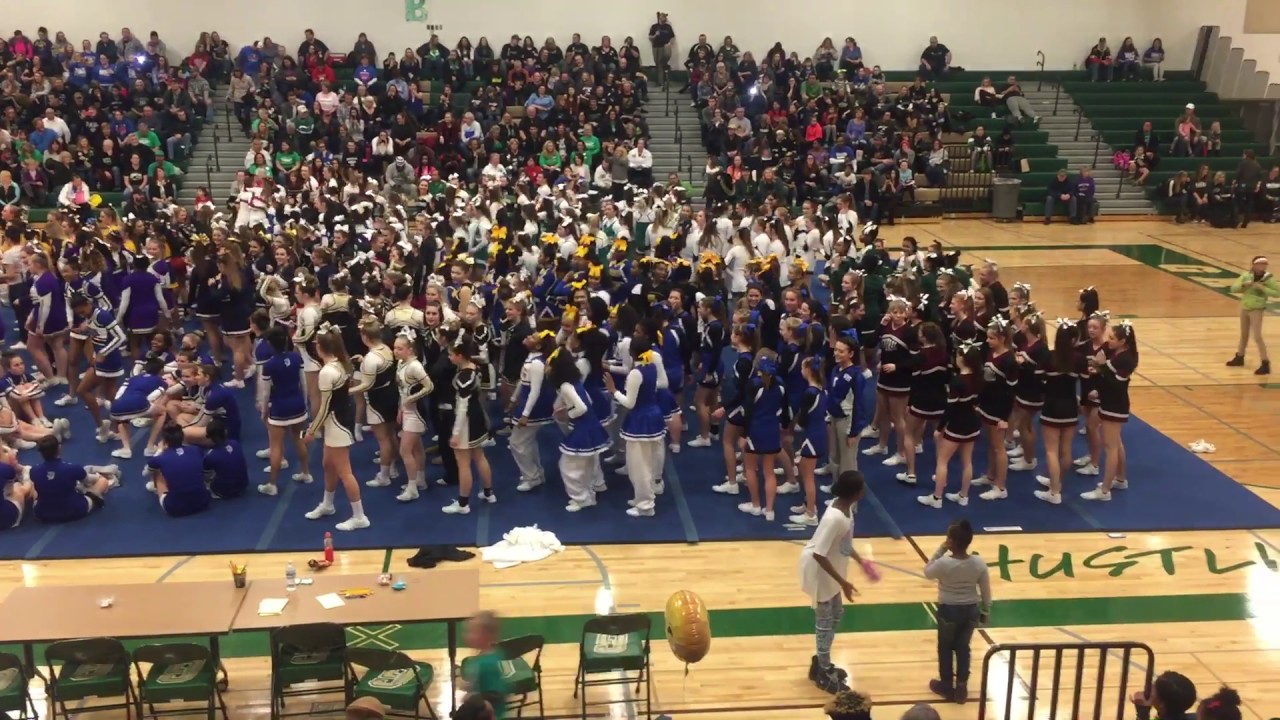 Greenfield Extreme Cheer Competition 2017 "Dance Party" YouTube