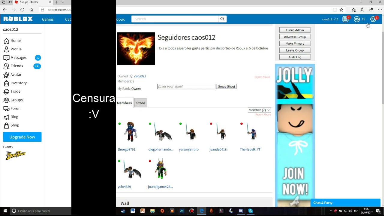 Como Unirse A Un Grupo Roblox -