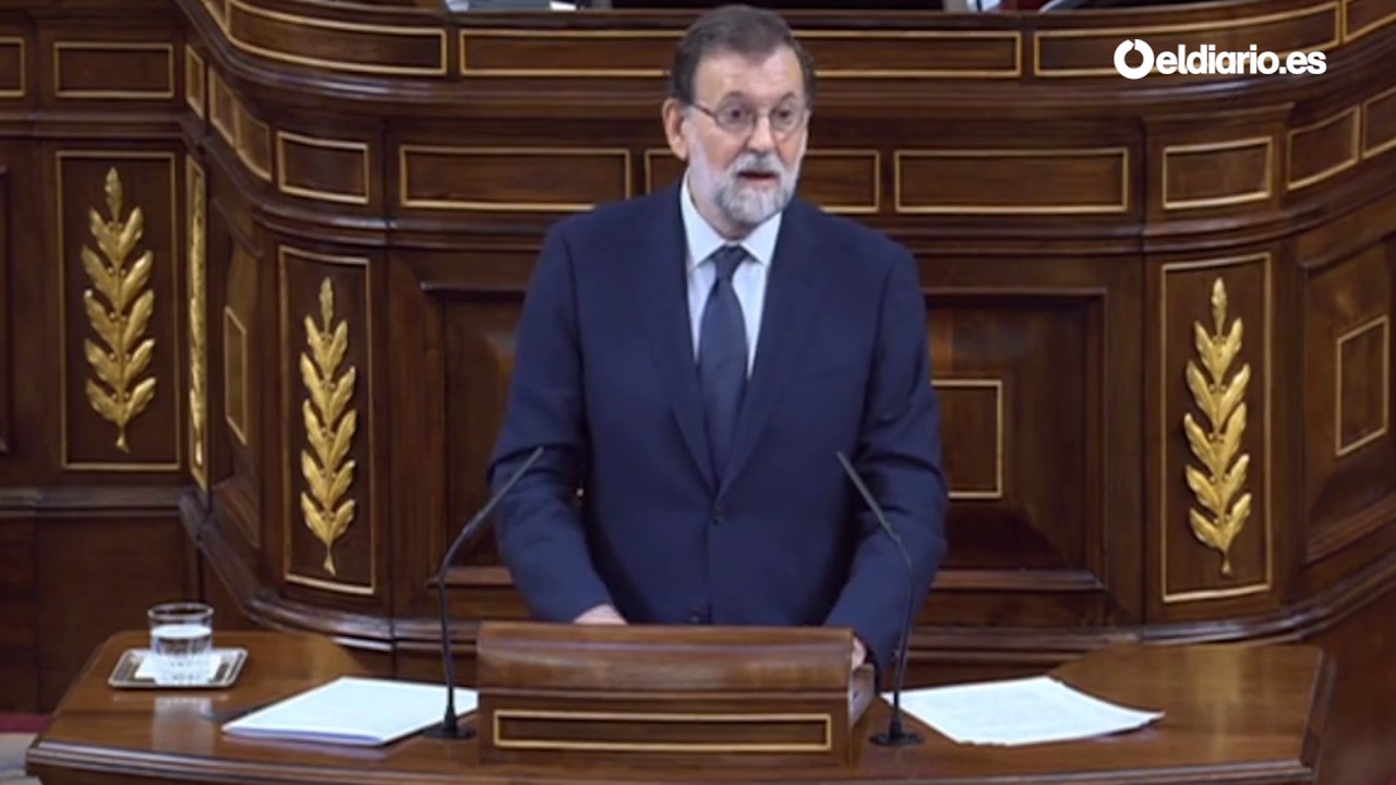Mariano Rajoy, a Pablo Iglesias: 